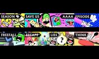 Eight BFB Episodes Played At Once