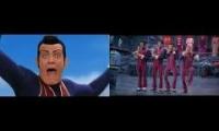 We Are Number One But One Video is Vocals only and the other is Instruments only