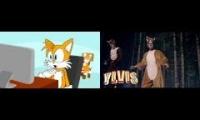 Tail Reacts to What Does the Fox Say (With Music Video and Audio)