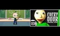 Baldi's Basics “Every Door” Original V.S. Gacha