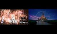 Disney Intro with Walt Disney World New Year Fireworks 2018-2019 (2)