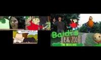 Baldi's Big Zoo (Real Life vs Animation vs Gacha Life vs Remake Comparison)