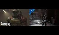 Doom Eternal reveal/Quakecon comparison