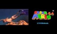 Freediving in the Nude with The Dire, Dire Docks Theme (Super Mario 64)
