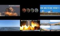 All Starhopper Livestreams inclusive SpaceX