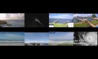 Space Coast Webcame Collection for Hurricane Dorian