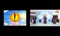 Varshitha yoga song practice