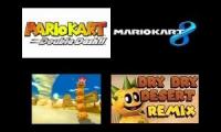 Mario Kart Double Dash!! - Dry Dry Desert Mashup (Original + MK8 + Isana + Qwil)