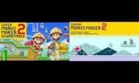 Super Mario Maker 2 - SMW Snow Mashup (Original + Mathew Valente)