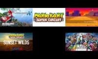 Mario Kart Super Circuit - Sunset Wilds Mashup: Original + Remixes (Fixed)