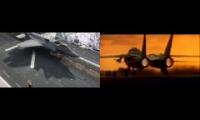 Top Gun and F35 Mashup Synced with Take-off