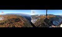 FlyingMAir - Helicopter POV Flight: Autumn at Mission Ridge & Wenatchee