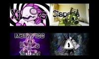 Hypno Island quartet (Xiibus, Slapoda, Membriss, Jemineye)