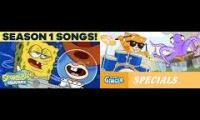 spongebob vs talking ginger la la la la la song