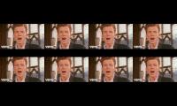 rick roll over and over