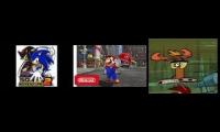 Sonic camp lazlo Mario Odyssey 2 and "City Escape"