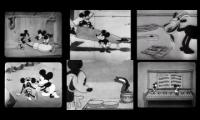 6 Mickey Mouse Classic (1929) Cartoons Played At Once