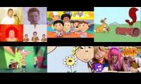 4 videos handy manny stuck duck phineas and ferb bbc and lazytown