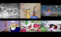 6 silly symphony cartoons Played At Once