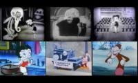 All 9.5 Cartoons played at once (ft paramount cartoons)
