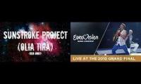 Sunstroke Project & Olia Tira - Run Away (Moldova) Live 2010 Eurovision Song Contest with lyrics