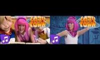 2 lazytown songs at the same time