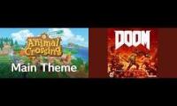 Animal Crossing and DOOM 2016