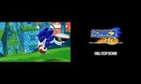 sonic gt hilltop zone with original music