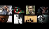 The 8 most popular Death Grips videos played at once