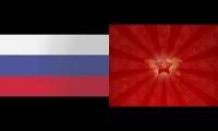 Russian Anthem X USSR Anthem - Side by Side Comparison
