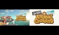 Animal Crossing: New Horizons Title 8 Bit VS Original Mashup