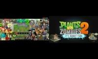 Plants vs Zombies Modern Day Demonstration Mini-Game