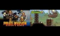 Aarons + Overhaul Terraria Remix: Pirate Invasion