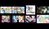 Fluttershy and Rainbow Dash (Within Temptation - Somewhere) [My Little Tribute] {Second Version}