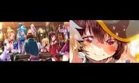 konosuba ending kazuma version and anime version