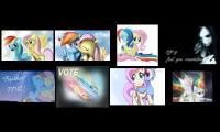 Fluttershy and Rainbow Dash (Within Temptation - Somewhere) [My Little Tribute] {Fourth Version}