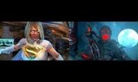 Injustice 2 - Super Moves (God Shader VS Demon Shader)
