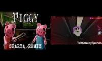 Roblox Piggy & Bakon Has Sparta Unextended Remix (Horror) Duoparison