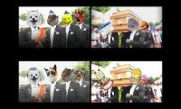 coffin dance meme side by side 1