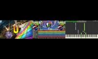 GCN Rainbow Road Ultimate Mashup: Perfect Edition (20 Songs) (Right Speacker) (Fixed)