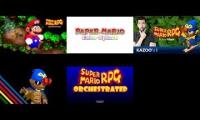 Super Mario RPG - Beware The Forest Mushrooms Mega Mashup (12 Songs) (Left Speaker) (Fixed)