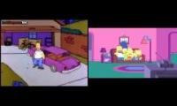 The Simpsons intro x SIMPSONS PIXELS