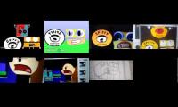 a blooper of the logos are in the klasky csupo logo part 7 8 parison