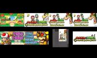 Mario & Luigi Bowsers Inside Story - Toad Town Mega Mashup: 16 Songs (Part 1)