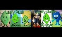 Leafy Plush Meme in the bfb bfdi bfdia