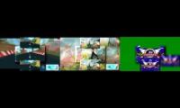 Roblox Racing 2nd Scan vs Angry Birds Gangnam Style With Bad Piggies, PSY vs Sonic.Exe Scan