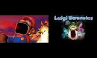 Mario & Luigi Screaming (MetalKingBoo)