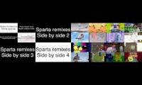 Sparta Remixes Super Side By Side Comparison (Bally Garcia Vs Raiden Conge)