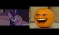 hey apple duet ( my little pony & annoying orange )