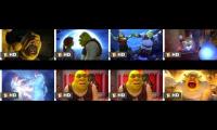 Shrek Scenes (2001 2004 2010)